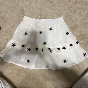 White star skirt